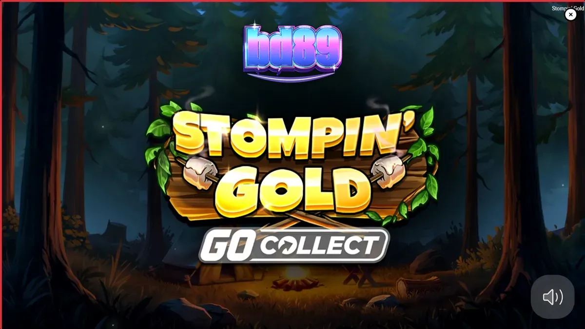 Stompin’ Gold GO Collect স্লট গেমের একটি দৃশ্য যেখানে ইয়েতি এবং ট্রেজার হান্টিং থিম দেখা যাচ্ছে।